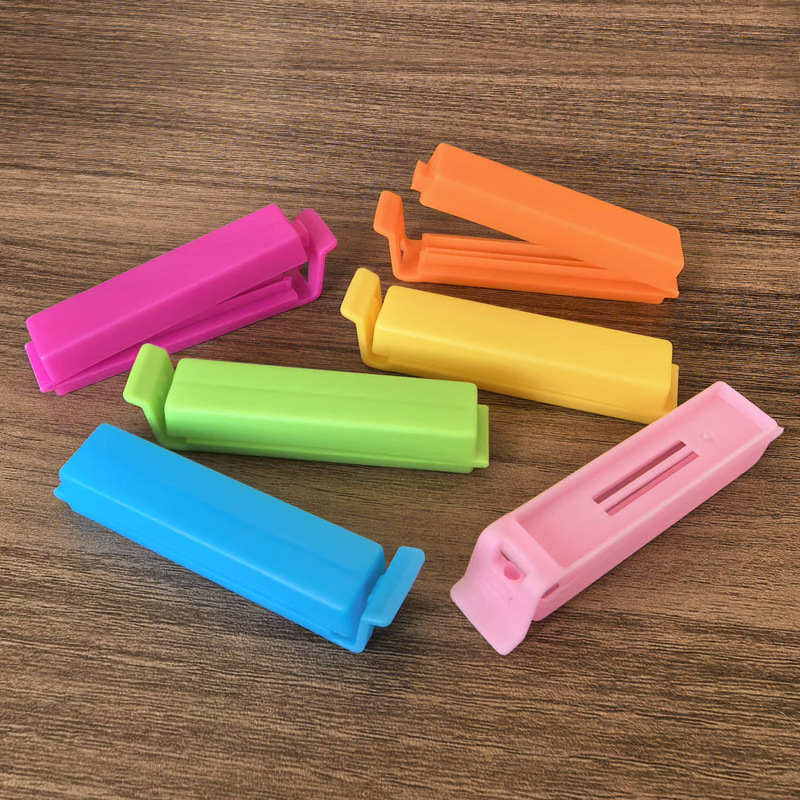 Fábrica Z venta directa de clips de sellado de té leche en polvo bocadillos de sellado de clips de cocina fresca artefacto de la humedad clips puede fijar logotipo