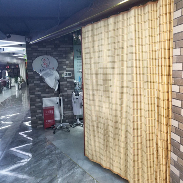Customized bamboo curtain door sliding door partition bamboo door…