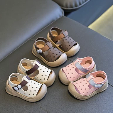 2025 новый стиль детские сандалии летние мальчики и девочки детские ботинки детские кроссовки кроссовки принцессы Баотоу сандалии оптом