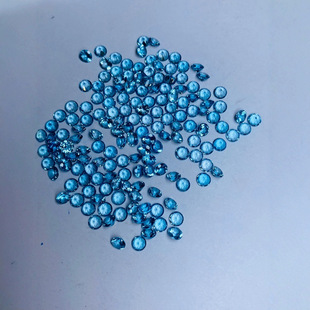 Round hybrid natural stone in stock supply amethyst sky blue topaz garnet large in stock