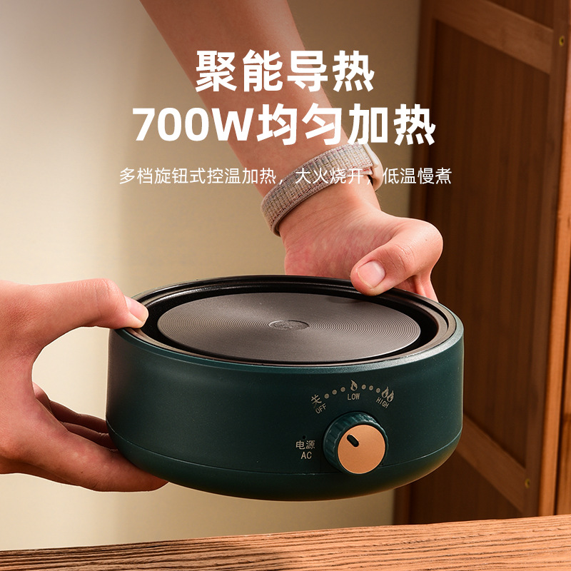 Mini coffee stove heating furnace small electric stove wine warmer heat preservation furnace constant temperature stove milk warmer mocha stove tea cooking home