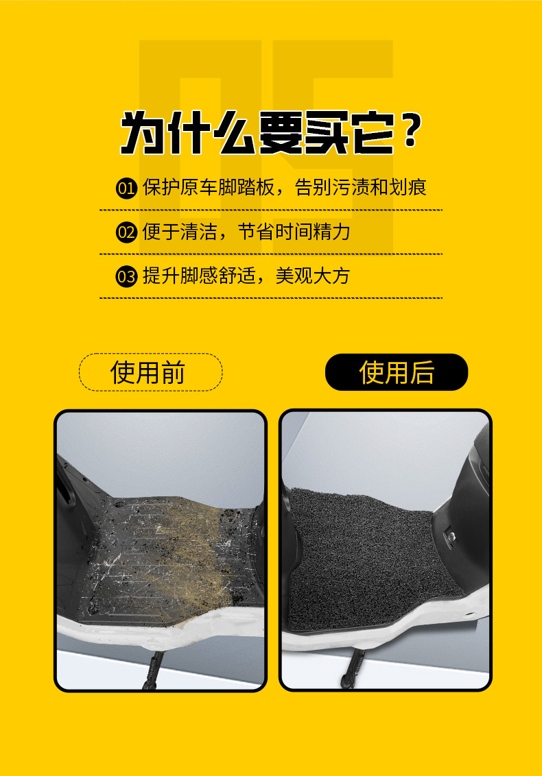 Suitable for Polar Ae5I/Ae5I Pro Electric Vehicle Wire Ring Foot Pads Waterproof and Non-Slip Ae5I Foot Pads