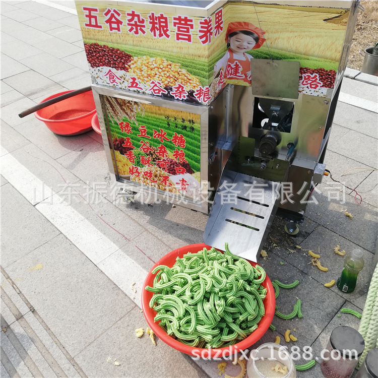 安徽 新品多功能玉米杂粮膨化机玉米粒膨化机 振德 农村致富机器