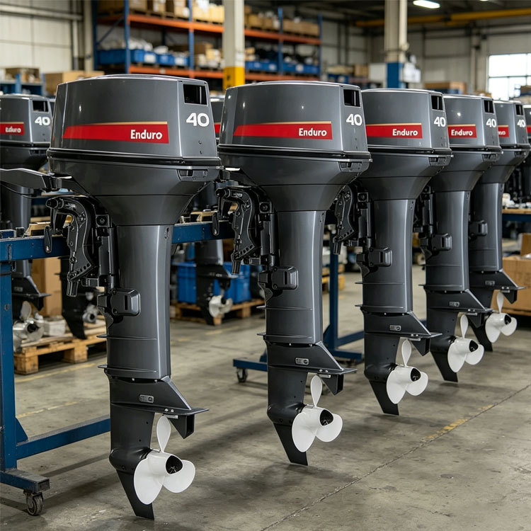 40g Model 40Hp Outboard Motor, Two-Stroke Quick Start, Same Model as Y Brand Boat Engine, Hot-Selling in Africa