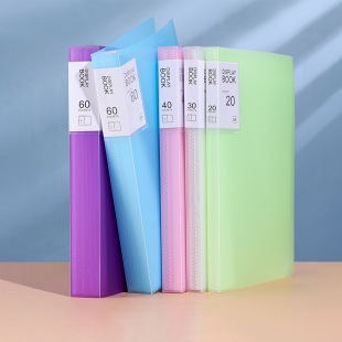 A4 information book multi-layer transparent insert folder student examination paper storage folder B ultrasound pregnancy test storage book music folder