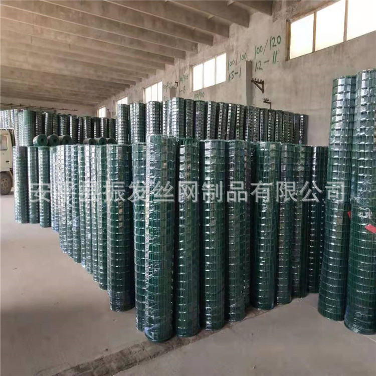 厂家一手货源圈地养殖荷兰网 绿色铁丝围栏网 鱼塘围栏网 可加工