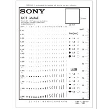 适用于点规污点卡点线规菲林尺外观比对卡污点规缺陷点规检验
