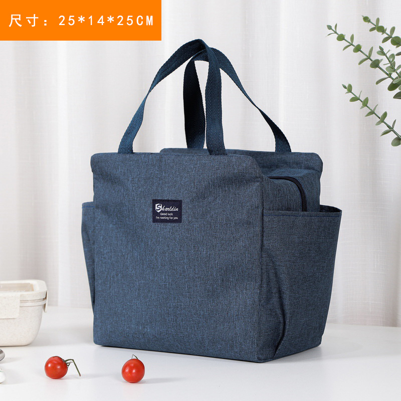 Bolsa de almuerzo de commuerzo de viaje, bolsa de aluminio grande, bolsa de almuerzo gruesa, bolsa de almuerzo, bolsa de almuerzo, bolsa de mano