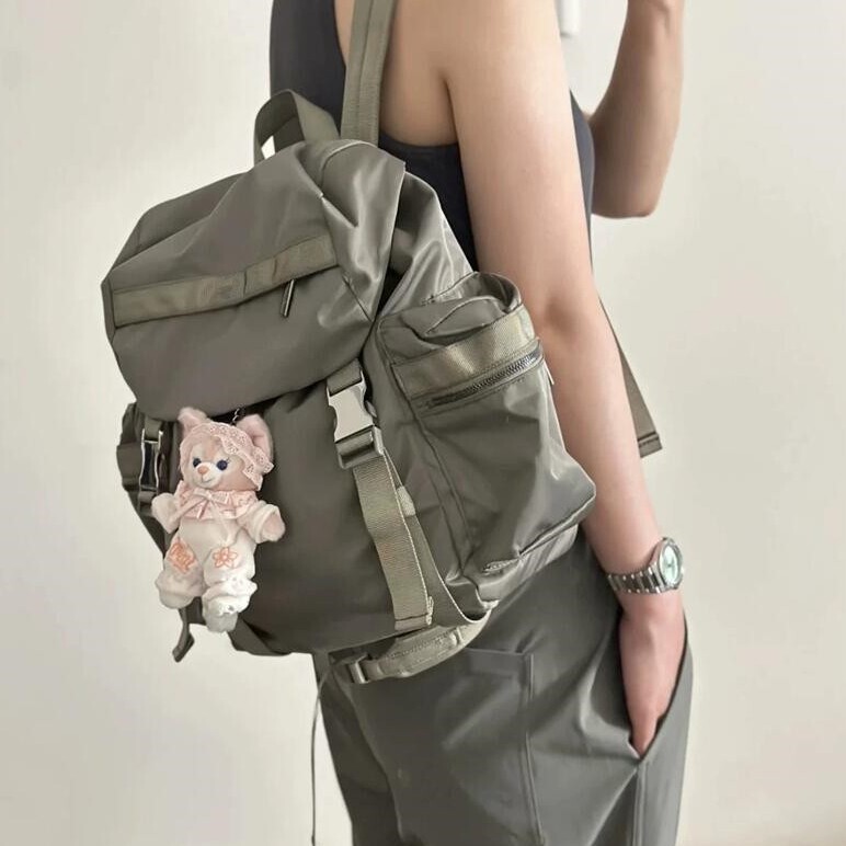 Lulu Lu Cross-Border Wunderlust14L Caped Backpack for College Students Large-Capacity Sports Mountaineering Travel Bag Lulu Lu Cross-Border Wunderlust14L Caped Backpack for College Students Large-Capacity Sports Mountaineering Travel Bag