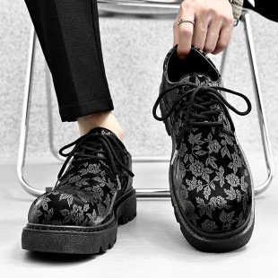Men's shoes net red talent 2025 autumn new business shoes low small leather shoes youth casual shoes a generation of hair