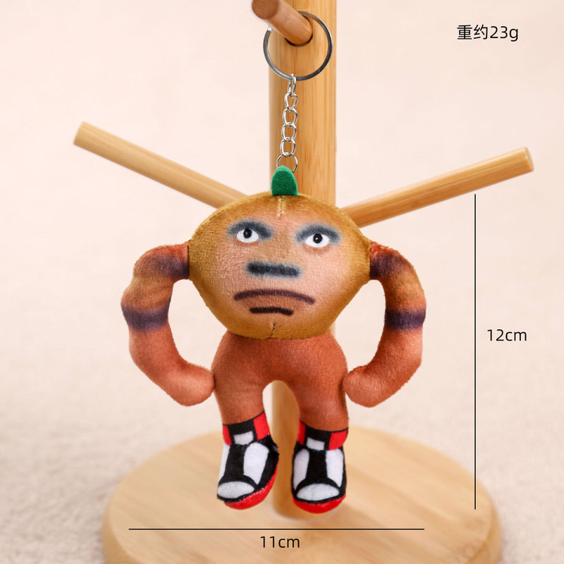 クロスボーダーAI山海経モンスターぬいぐるみタンゴンタングシュール木製スティックマンペンダント人形キーホルダー|undefined