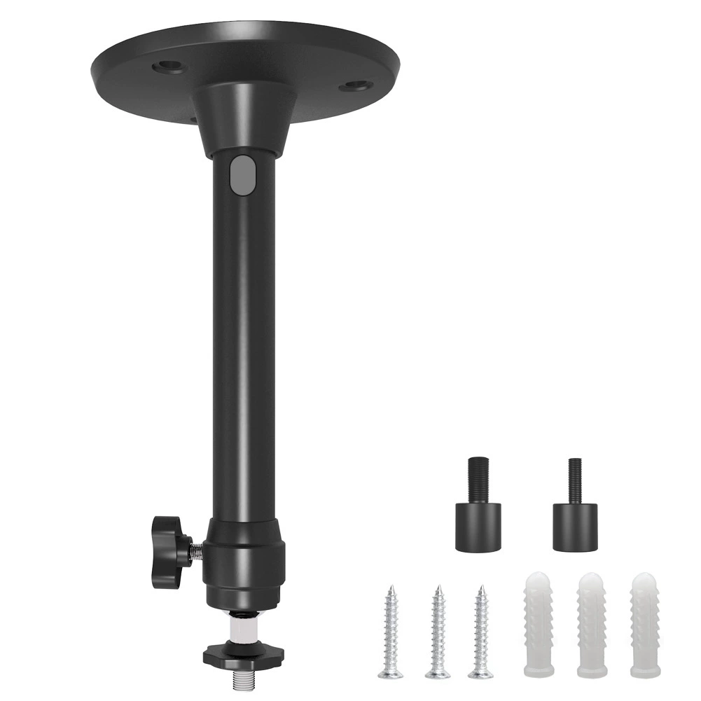 Мини-потолочный настенный кронштейн для проектора, совместимый с QKK, DR.J, DBPOWER, проекционным мониторингом