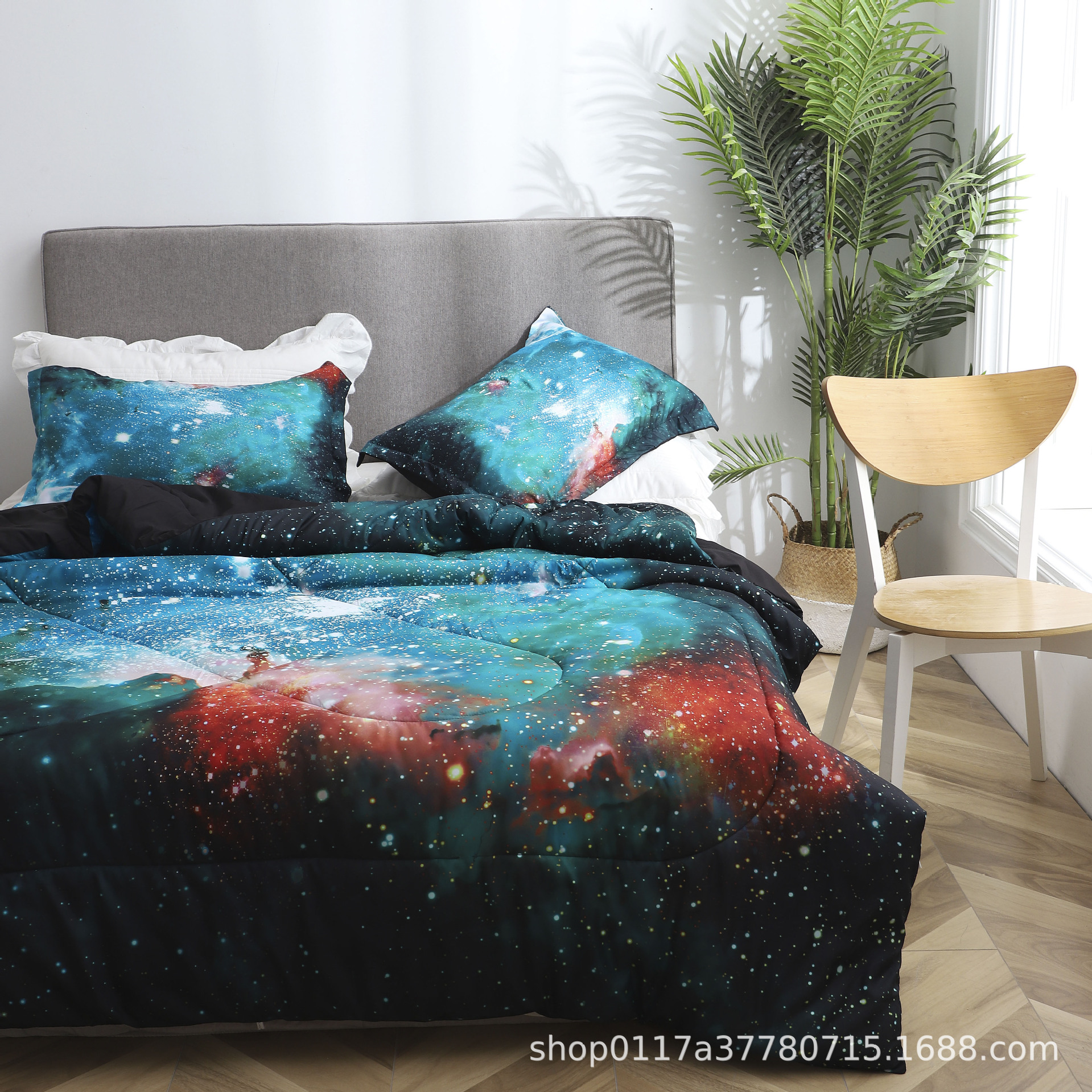 【亚马逊专供】工厂直销 跨境 新款批发 星空被