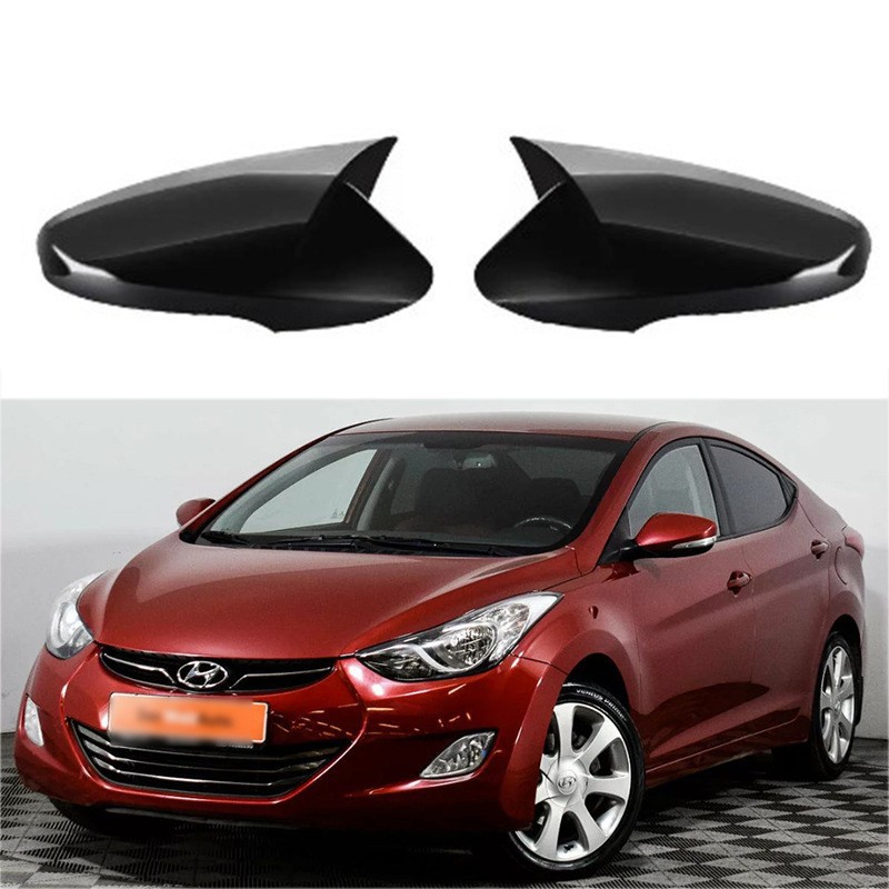 Para 2011-2015 Hyundai veloster espejo retrovisor cubierta coche cuerno lado espejo Shell marcha atrás cubierta Decoración