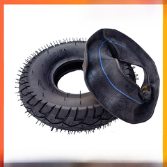 4.10/3.50-5 加厚6層外胎內胎4.10/3.50-4老虎車外胎 手推車輪