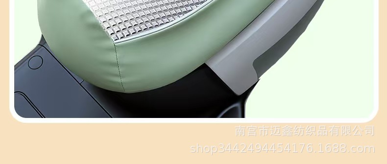 Waterproof, sun-proof, and heat-insulating electric vehicle seat cover, universal for electric scooters and motorcycles