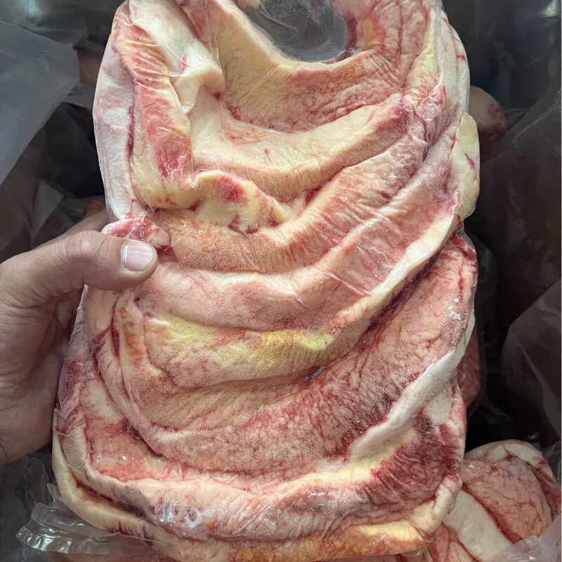 Halal Beef Brisket Slices, Fresh Premium Beef for Grilling and Hot Pot, Original Cut Domestic Beef Brisket