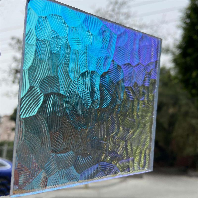 现货厂家批发亚克力板片炫彩板电镀 PMMA条纹石头纹彩虹板切割