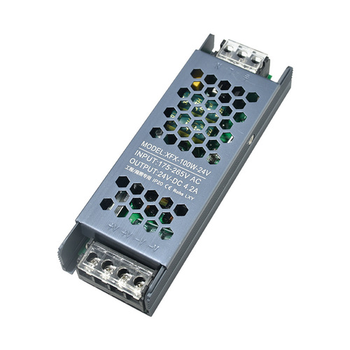 LED tape switch power supply 12V/24V long bar power light box drive power fanless ultra-thin silent drive