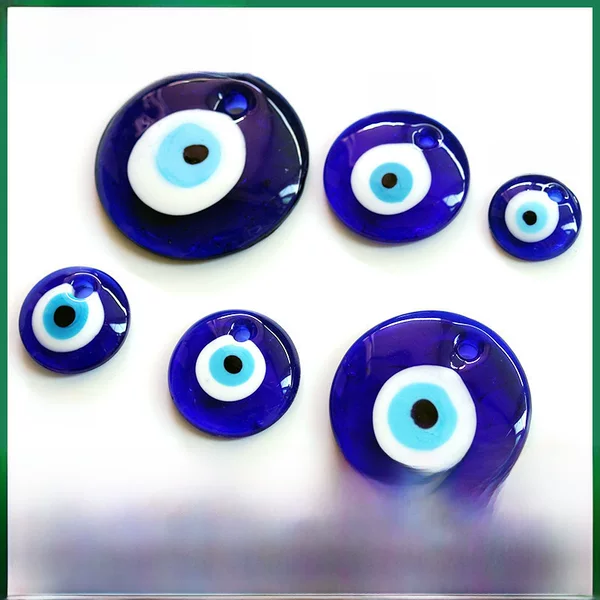 Spot Devil's Eye Turkish Blue Eyes Necklace Pendant Keychain Turkish Blue Eyes Necklace