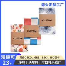 定制加厚强吸水超细纤维茶巾养壶巾不掉毛茶台清洁布可定LOGO茶巾