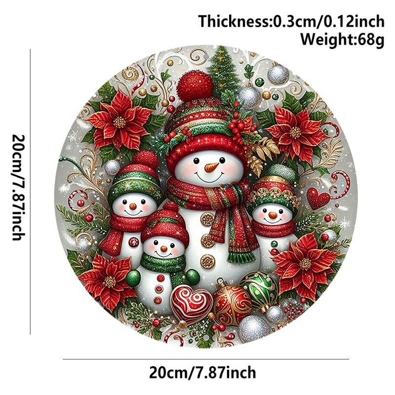 現物クリスマス円形ロゴ掛け木製クリスマス掛けシリーズ表札装飾クリスマスパーティーペンダント|undefined