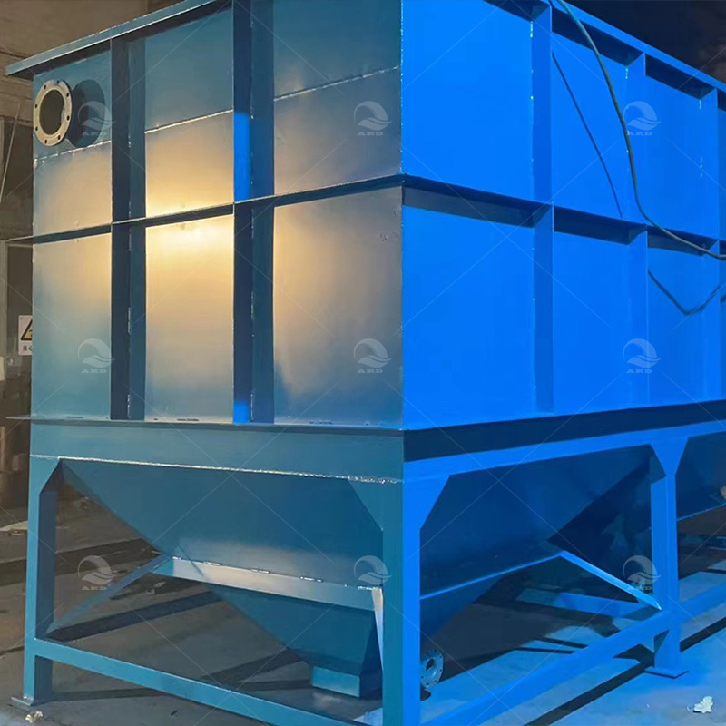 Horizontal Flow High-Efficiency Inclined Tube Sedimentation Tank Coagulation Reaction Industrial Wastewater Treatment Equipment Integrated Inclined Plate Sedimentation Tank