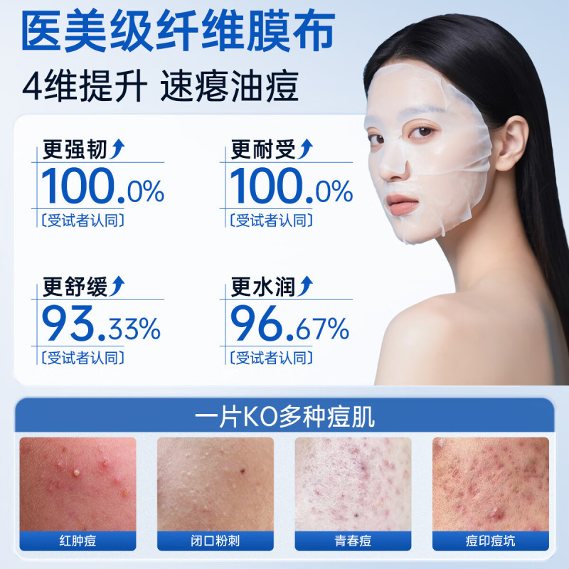 本物の Phisini 抗ニキビおよび油分コントロール サリチル酸 マスクは、ニキビを取り除き、油分を減らし、深く水分補給し、保湿し、鎮静します。|undefined