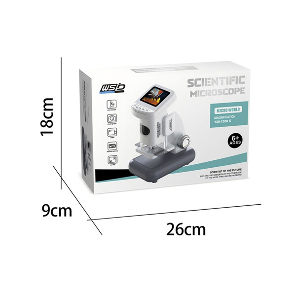 Smart digital electronic handheld microscope