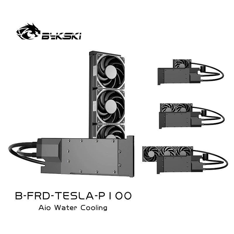 Bykski B-FRD-TESLA-P100 интегрированная водоблок-карта для видеокарты Tesla P100