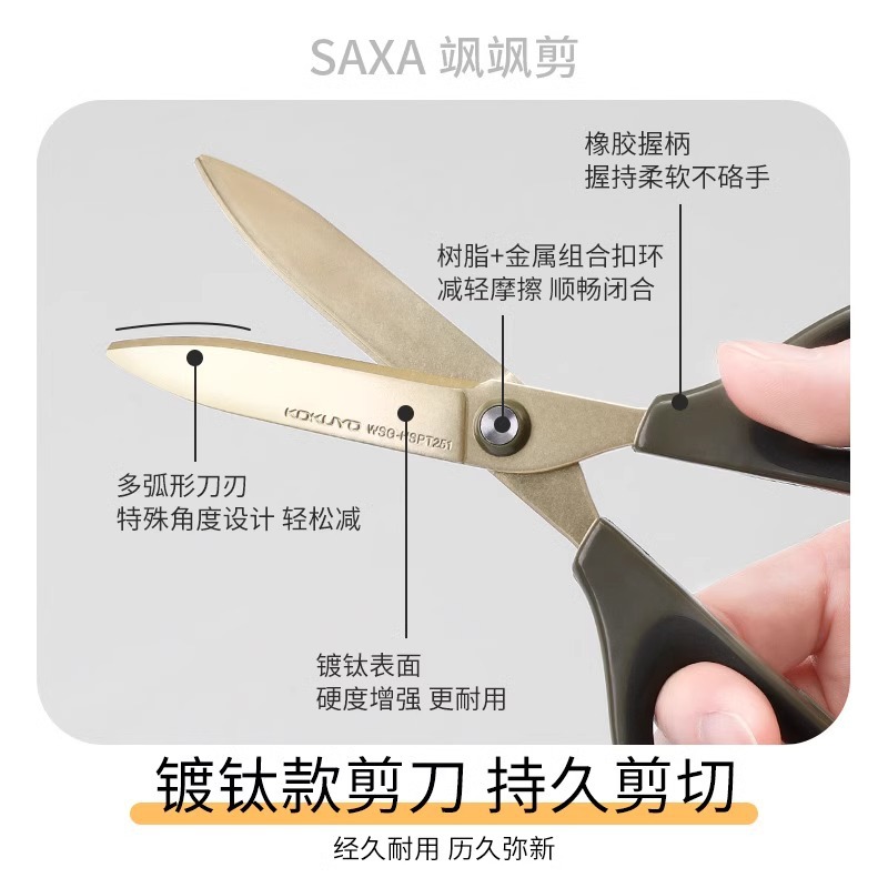 Japón Kokuyo tijeras SAXA tijeras