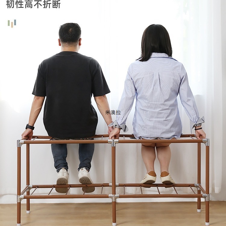 简易衣柜家用卧室布衣柜全钢架加粗加厚出租房结实耐用组装挂衣橱|undefined