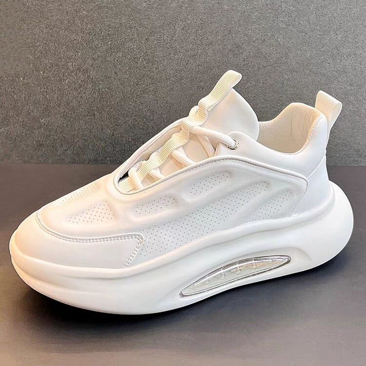 Air Kissen Weiße Schuhe Frühling Neue Männer S Beliebte Dad Plattform Turnschuhe Weiche Sohle Casual_voghion.com