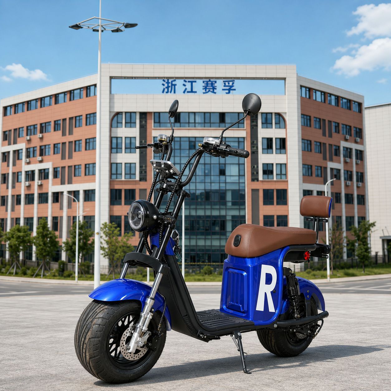 Brazil Harley Citycoco large wheel wide tire electric vehicle adult electric bicycle electric motorcycle battery vehicle manufacturer