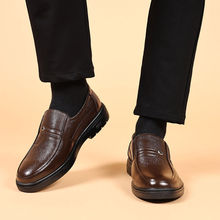 W5Y成人鞋特小码35码软底男士超小号真皮36瘦脚小脚商务鞋休闲