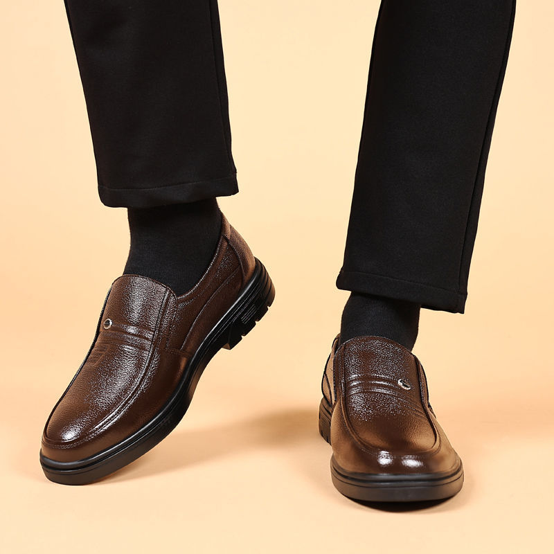 W5Y成人鞋特小码35码软底男士超小号真皮36瘦脚小脚商务鞋休闲