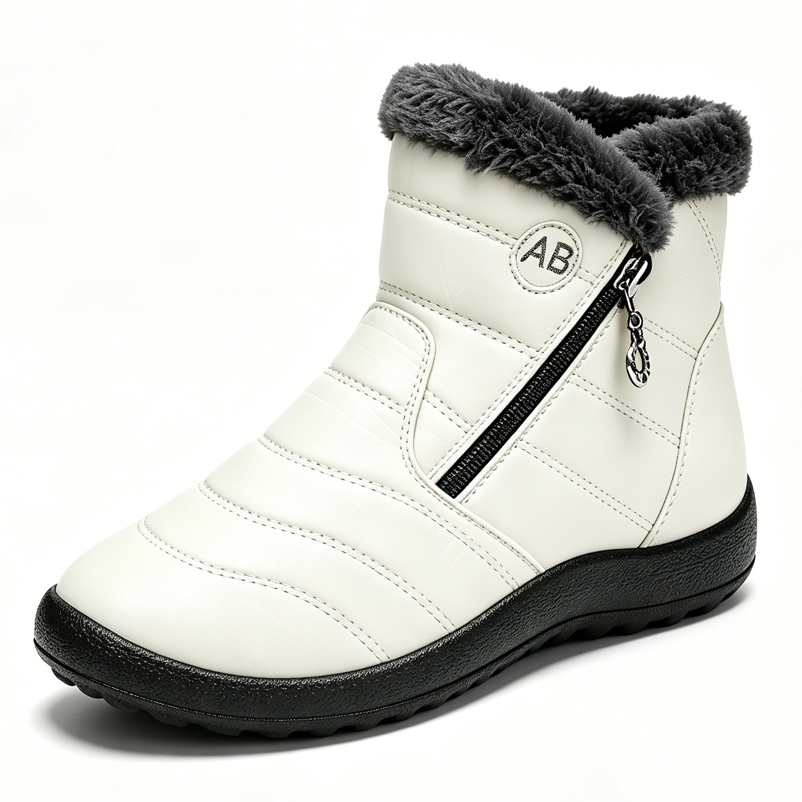 Zapatos de algodón para mujeres de invierno nuevas botas de algodón cálidas para hombres y mujeres de tamaño transfronterizo botas de nieve de poliuretano