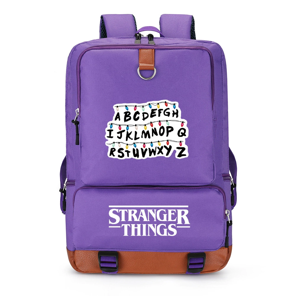 Американский драматический мультфильм Stranger Things Странная история Рюкзак школьный рюкзак для учащихся начальной и средней школы