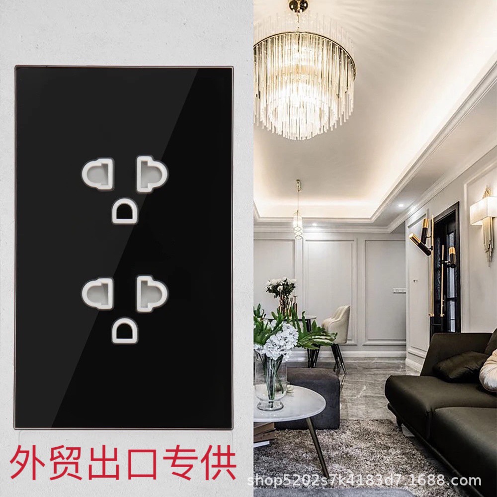 外贸出口插座涂鸦智能插座 120型插座 涂鸦WIFI  ZIGBEE插座 定时