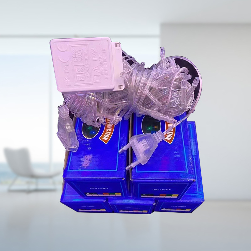 New Year wedding Christmas holiday decorative light string outdoor courtyard Park waterproof Lighting Engineering light LED light string