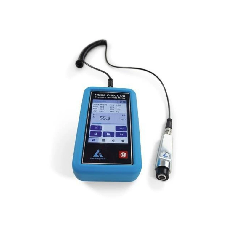 Покрытие слоя толщиномера цифровой дисплей немецкий Лист MEGA-CHECK DX лакокрасочный пленка