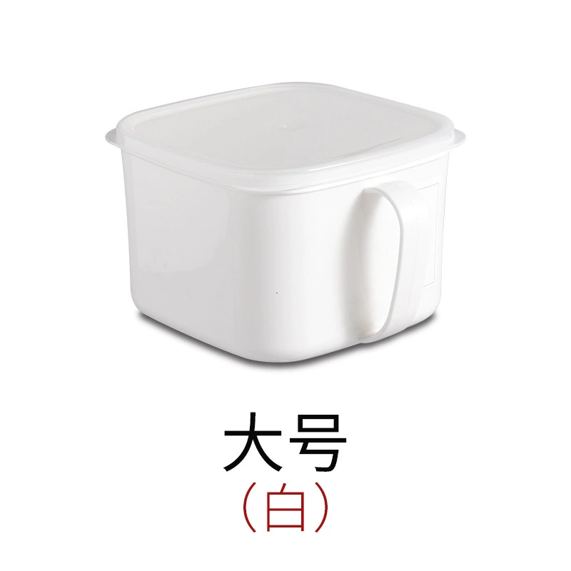 Small square storage system, plastic storage box, handle