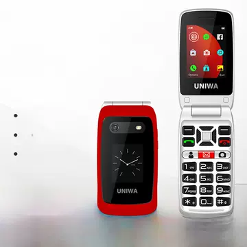Cross-Border 4G global flip mobile phone ultra-long standby dual card dual standby elderly mobile phone large button function machine