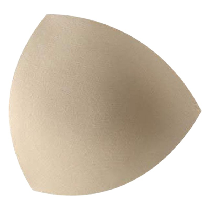 Sujetador esponja almohadilla de pecho deportes anti-Exposición de algodón que absorbe el sudor estera fabricante de comercio exterior triángulo redondo pad