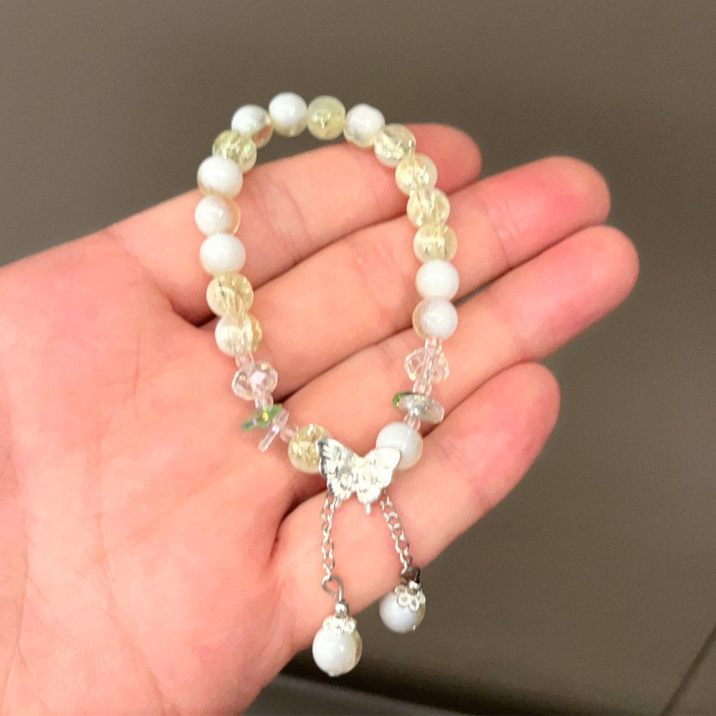 8mm 밀크캡 버터플라이-라이트옐로우