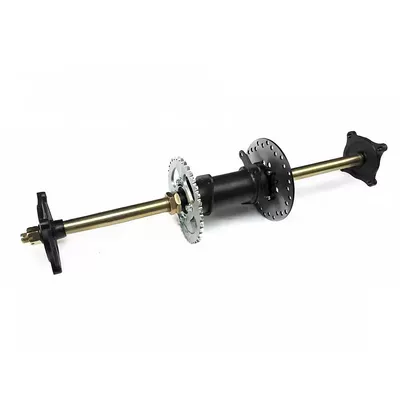 Motorcycle frame: reinforced rear axle assembly, rear