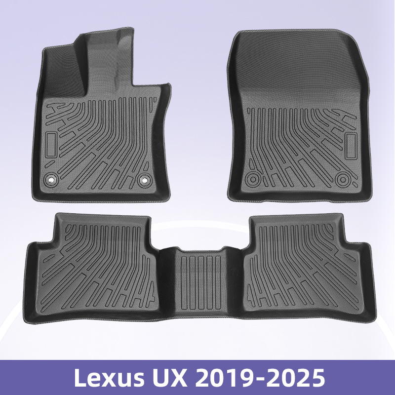 Aplicable a Lexus UX 2019 - 2025 TPE Foot Pad 3D todo el tiempo TPE Backpack Pad