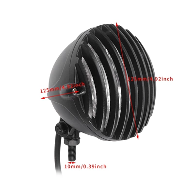 Motorcycle Headlamp – Universal Motorcycle headlights, headlights