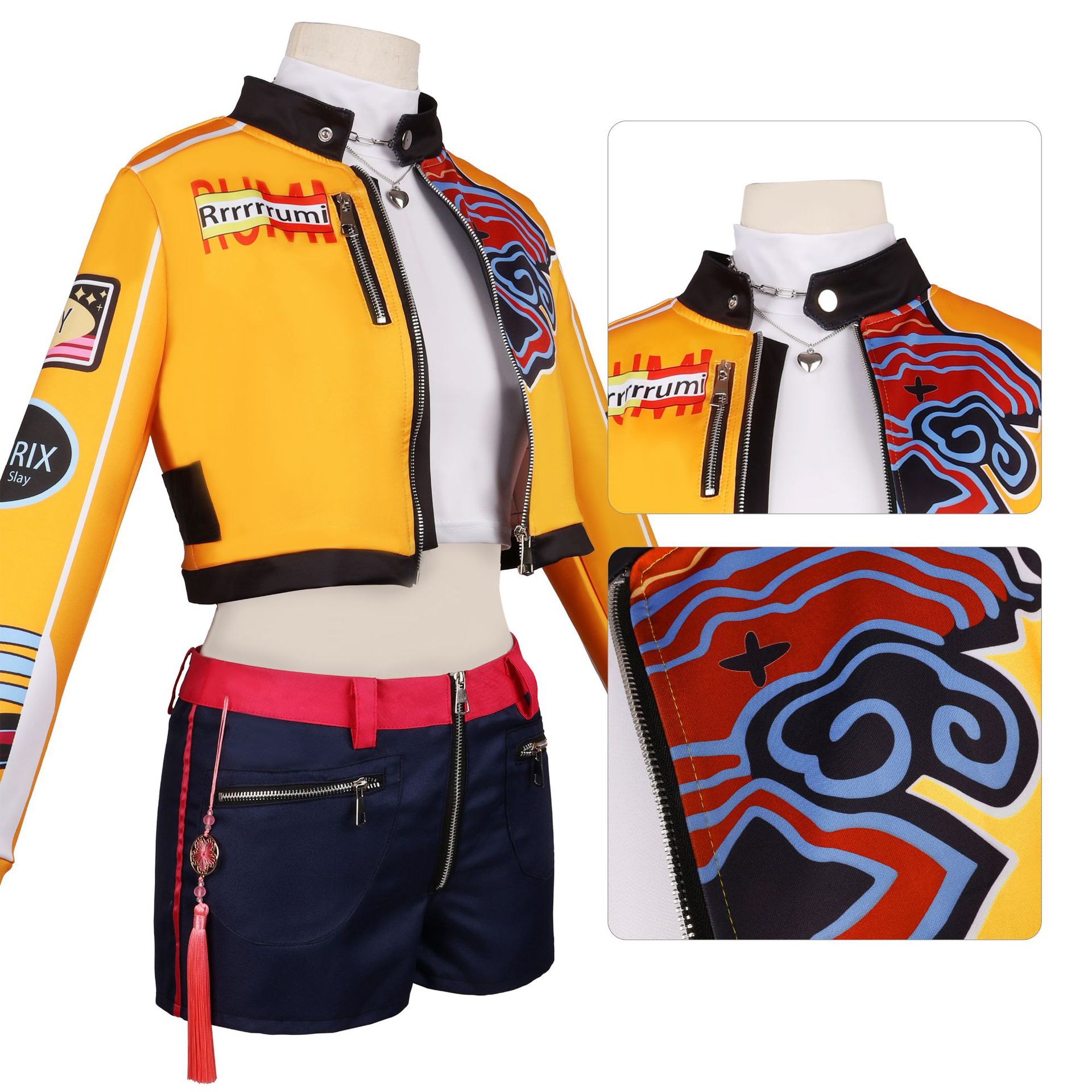 K-POP bruja de caza ropa cos ropa de anime bidimensional ropa de cosplay femenina Rumi Zoyi Mila