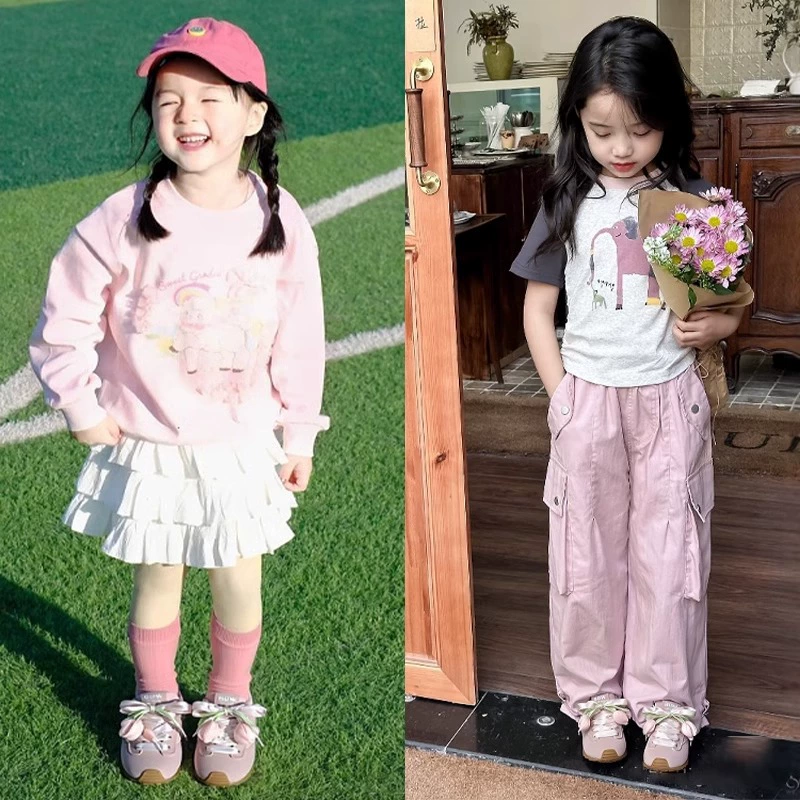 Детская обувь весенняя Tulip Shoes Forrest Gump Shoes 2025 новый детский весенне-осенний спортивный обувь с мягкой подошвой